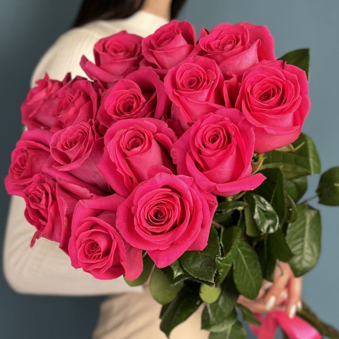 15 роз Пинк Флойд 70 см